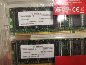 Infineon ddr,256mb/133hz kammat, Komponentit, Tietokoneet ja lisälaitteet, Mikkeli, Tori.fi Infineon ddr,256mb/133hz kammat, Komponentit, Tietokoneet ja lisälaitteet, Mikkeli, Tori.fi