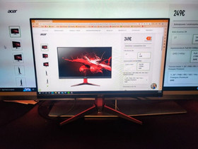 Acer Nitro pelinäyttö, Pöytäkoneet, Tietokoneet ja lisälaitteet, Mikkeli, Tori.fi Acer Nitro pelinäyttö, Pöytäkoneet, Tietokoneet ja lisälaitteet, Mikkeli, Tori.fi
