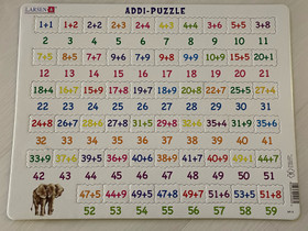 Addi Puzzle matikkapalapeli, Pelit ja muut harrastukset, Riihimäki, Tori.fi Addi Puzzle matikkapalapeli, Pelit ja muut harrastukset, Riihimäki, Tori.fi