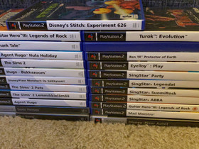 Playstation 2 animaatio ja laulu pelit 5e/kpl, Pelikonsolit ja pelaaminen, Viihde-elektroniikka, Kotka, Tori.fi Playstation 2 animaatio ja laulu pelit 5e/kpl, Pelikonsolit ja pelaaminen, Viihde-elektroniikka, Kotka, Tori.fi
