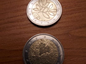Juhlaraha, 2 e kolikoita, Rahat ja mitalit, Keräily, Hämeenlinna, Tori.fi Juhlaraha, 2 e kolikoita, Rahat ja mitalit, Keräily, Hämeenlinna, Tori.fi