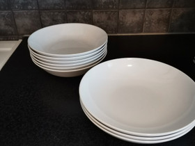 Syvät ruokailulautaset, Ruokailuastiat ja aterimet, Keittiötarvikkeet ja astiat, Tampere, Tori.fi Syvät ruokailulautaset, Ruokailuastiat ja aterimet, Keittiötarvikkeet ja astiat, Tampere, Tori.fi