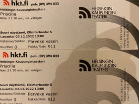 Priscilla - musikaaliin 2 lippua, Keikat, konsertit ja tapahtumat, Matkat ja liput, Espoo, Tori.fi