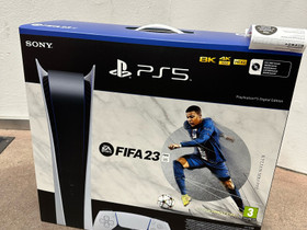 Sony PlayStation 5 (PS5) Digital Edition + FIFA 23, Pelikonsolit ja pelaaminen, Viihde-elektroniikka, Espoo, Tori.fi Sony PlayStation 5 (PS5) Digital Edition + FIFA 23, Pelikonsolit ja pelaaminen, Viihde-elektroniikka, Espoo, Tori.fi