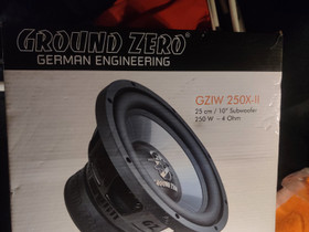 Ground zero 10" subbari, Audio ja musiikkilaitteet, Viihde-elektroniikka, Nurmijärvi, Tori.fi Ground zero 10" subbari, Audio ja musiikkilaitteet, Viihde-elektroniikka, Nurmijärvi, Tori.fi