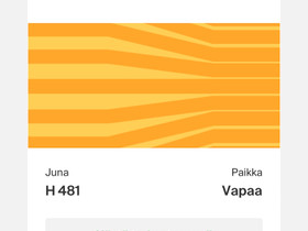 2 junalippua Jyväskylä-Seinäjoki 5.12., Matkat, risteilyt ja lentoliput, Matkat ja liput, Seinäjoki, Tori.fi 2 junalippua Jyväskylä-Seinäjoki 5.12., Matkat, risteilyt ja lentoliput, Matkat ja liput, Seinäjoki, Tori.fi