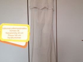 Esmara valkoinen pitkä mekko naruolkaimilla S, Vaatteet ja kengät, Salo, Tori.fi Esmara valkoinen pitkä mekko naruolkaimilla S, Vaatteet ja kengät, Salo, Tori.fi