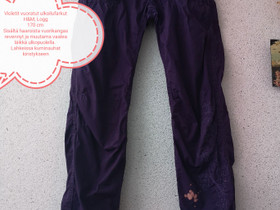 L.O.G.G H&M lilat ulkoiluhousut kukkakuviolla 170, Lastenvaatteet ja kengät, Salo, Tori.fi L.O.G.G H&M lilat ulkoiluhousut kukkakuviolla 170, Lastenvaatteet ja kengät, Salo, Tori.fi