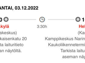 Onnibus Jyväskylä-Helsinki 3.12. 13:20, Matkat, risteilyt ja lentoliput, Matkat ja liput, Helsinki, Tori.fi Onnibus Jyväskylä-Helsinki 3.12. 13:20, Matkat, risteilyt ja lentoliput, Matkat ja liput, Helsinki, Tori.fi