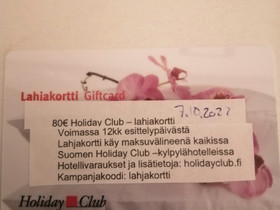Holiday Clubin lahjakortti, Matkat, risteilyt ja lentoliput, Matkat ja liput, Joensuu, Tori.fi