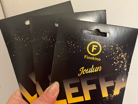 Finnkinon leffalippuja, Keikat, konsertit ja tapahtumat, Matkat ja liput, Helsinki, Tori.fi Finnkinon leffalippuja, Keikat, konsertit ja tapahtumat, Matkat ja liput, Helsinki, Tori.fi