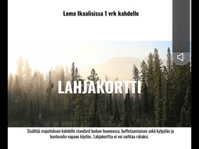 Ikaalisten lahjakortit, Matkat, risteilyt ja lentoliput, Matkat ja liput, Kalajoki, Tori.fi Ikaalisten lahjakortit, Matkat, risteilyt ja lentoliput, Matkat ja liput, Kalajoki, Tori.fi
