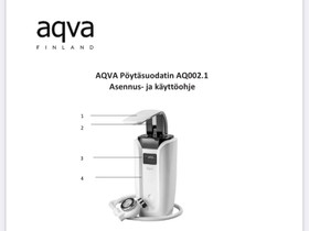 Aqua pöytämallinen vedensuodatin, Muut kodinkoneet, Kodinkoneet, Vihti, Tori.fi Aqua pöytämallinen vedensuodatin, Muut kodinkoneet, Kodinkoneet, Vihti, Tori.fi
