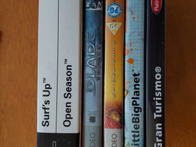 PSP pelit 4 kpl ja 2 videota, Pelikonsolit ja pelaaminen, Viihde-elektroniikka, Vantaa, Tori.fi