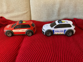 Leluautot: poliisiauto ja pelastusauto, Lelut ja pelit, Lastentarvikkeet ja lelut, Helsinki, Tori.fi Leluautot: poliisiauto ja pelastusauto, Lelut ja pelit, Lastentarvikkeet ja lelut, Helsinki, Tori.fi
