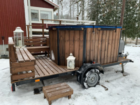 Iso 10 hengen paljukärry poreilla ja valoilla, Palvelut, Lohja, Tori.fi Iso 10 hengen paljukärry poreilla ja valoilla, Palvelut, Lohja, Tori.fi