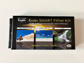Suodinsetti 58 mm - Kenko Smart Slim Filter Kit, Valokuvaustarvikkeet, Kamerat ja valokuvaus, Oulu, Tori.fi Suodinsetti 58 mm - Kenko Smart Slim Filter Kit, Valokuvaustarvikkeet, Kamerat ja valokuvaus, Oulu, Tori.fi