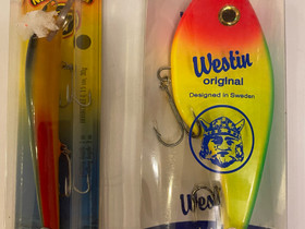Westin 145mm 100g, Nils Master 15cm, Kalastustarvikkeet, Metsästys ja kalastus, Hamina, Tori.fi Westin 145mm 100g, Nils Master 15cm, Kalastustarvikkeet, Metsästys ja kalastus, Hamina, Tori.fi