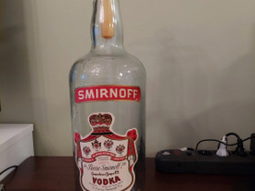 Smirnoff lasipullo pumpulla, Astiat, Keräily, Kitee, Tori.fi Smirnoff lasipullo pumpulla, Astiat, Keräily, Kitee, Tori.fi