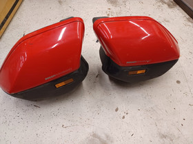 Ducati ST2 /ST4 käytetyt punaiset tankkilaukut, Moottoripyörän varaosat ja tarvikkeet, Mototarvikkeet ja varaosat, Imatra, Tori.fi