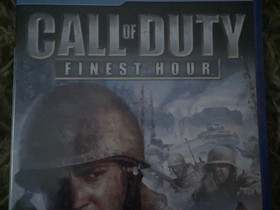 Call Of Duty Finest Hour, Pelikonsolit ja pelaaminen, Viihde-elektroniikka, Rovaniemi, Tori.fi