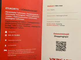Etukortti Viking Line, Matkat, risteilyt ja lentoliput, Matkat ja liput, Kauniainen, Tori.fi