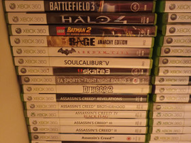Xbox 360 pelejä, Pelikonsolit ja pelaaminen, Viihde-elektroniikka, Savonlinna, Tori.fi