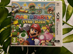 Mario Party Star Rush 3DS peli, Pelikonsolit ja pelaaminen, Viihde-elektroniikka, Hämeenlinna, Tori.fi Mario Party Star Rush 3DS peli, Pelikonsolit ja pelaaminen, Viihde-elektroniikka, Hämeenlinna, Tori.fi
