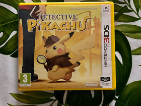 Detective Pikachu 3DS peli, Pelikonsolit ja pelaaminen, Viihde-elektroniikka, Hämeenlinna, Tori.fi