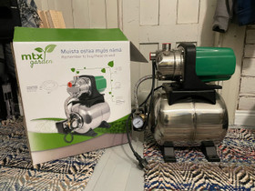 MTX Garden painevesiautomaatti, Leikkurit ja koneet, Piha ja puutarha, Pori, Tori.fi MTX Garden painevesiautomaatti, Leikkurit ja koneet, Piha ja puutarha, Pori, Tori.fi