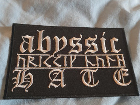 Abyssic hate hihamerkki, Muut asusteet, Asusteet ja kellot, Pyhäjärvi, Tori.fi Abyssic hate hihamerkki, Muut asusteet, Asusteet ja kellot, Pyhäjärvi, Tori.fi