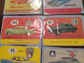 Auto keräilykortteja, Muu keräily, Keräily, Parkano, Tori.fi Auto keräilykortteja, Muu keräily, Keräily, Parkano, Tori.fi