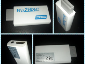 Nintendo Wii HDMI adapteri, Pelikonsolit ja pelaaminen, Viihde-elektroniikka, Ylöjärvi, Tori.fi