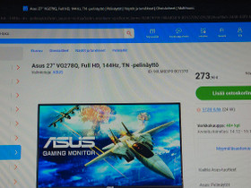 Asus 27" VG278Q 144hz pelinäyttö, Oheislaitteet, Tietokoneet ja lisälaitteet, Liperi, Tori.fi Asus 27" VG278Q 144hz pelinäyttö, Oheislaitteet, Tietokoneet ja lisälaitteet, Liperi, Tori.fi