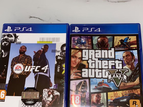 Ufc 4 & Gta 5, Pelikonsolit ja pelaaminen, Viihde-elektroniikka, Espoo, Tori.fi Ufc 4 & Gta 5, Pelikonsolit ja pelaaminen, Viihde-elektroniikka, Espoo, Tori.fi