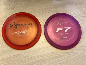 Prodigy X4 ja F7, Frisbeegolf, Urheilu ja ulkoilu, Turku, Tori.fi Prodigy X4 ja F7, Frisbeegolf, Urheilu ja ulkoilu, Turku, Tori.fi