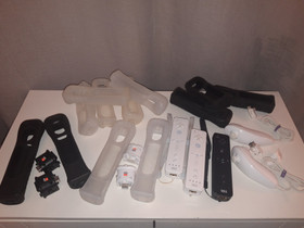 Wii ohjaimia, lisäosia, suojia (2-21e/kpl), Pelikonsolit ja pelaaminen, Viihde-elektroniikka, Ylöjärvi, Tori.fi