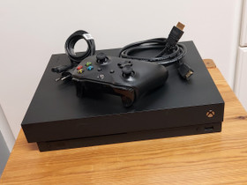 Xbox one x konsoli erinomainen kunto, Pelikonsolit ja pelaaminen, Viihde-elektroniikka, Huittinen, Tori.fi