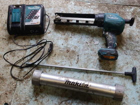 Makita massapuristin, Työkalut, tikkaat ja laitteet, Rakennustarvikkeet ja työkalut, Pori, Tori.fi Makita massapuristin, Työkalut, tikkaat ja laitteet, Rakennustarvikkeet ja työkalut, Pori, Tori.fi