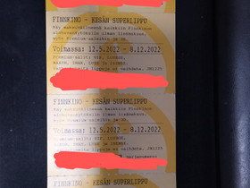 Finnkino superlippuja 4kpl, Keikat, konsertit ja tapahtumat, Matkat ja liput, Paimio, Tori.fi Finnkino superlippuja 4kpl, Keikat, konsertit ja tapahtumat, Matkat ja liput, Paimio, Tori.fi