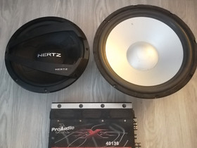 Vahvistin ja 2 subbaria., Autostereot ja tarvikkeet, Auton varaosat ja tarvikkeet, Salo, Tori.fi Vahvistin ja 2 subbaria., Autostereot ja tarvikkeet, Auton varaosat ja tarvikkeet, Salo, Tori.fi