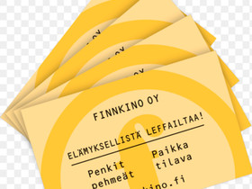 Finnkino leffaliput 2kpl, Keikat, konsertit ja tapahtumat, Matkat ja liput, Nurmijärvi, Tori.fi Finnkino leffaliput 2kpl, Keikat, konsertit ja tapahtumat, Matkat ja liput, Nurmijärvi, Tori.fi