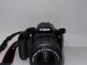 Canon EOS 1300D + Canon image stabilizer, Kamerat, Kamerat ja valokuvaus, Raasepori, Tori.fi