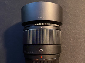 Panasonic Lumix G 25mm f/1.7, Objektiivit, Kamerat ja valokuvaus, Parikkala, Tori.fi Panasonic Lumix G 25mm f/1.7, Objektiivit, Kamerat ja valokuvaus, Parikkala, Tori.fi