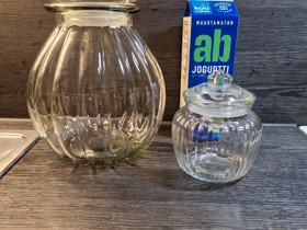 Lasipurkit 2 kpl, Säilytysastiat ja rasiat, Keittiötarvikkeet ja astiat, Tampere, Tori.fi Lasipurkit 2 kpl, Säilytysastiat ja rasiat, Keittiötarvikkeet ja astiat, Tampere, Tori.fi