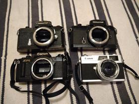 Nikkormatit ja Canonet 28 -varaosiksi, Kamerat, Kamerat ja valokuvaus, Vaasa, Tori.fi Nikkormatit ja Canonet 28 -varaosiksi, Kamerat, Kamerat ja valokuvaus, Vaasa, Tori.fi