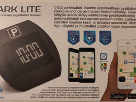 PARK LITE Elektroninen pysäköintikiekko, Muu viihde-elektroniikka, Viihde-elektroniikka, Oulu, Tori.fi