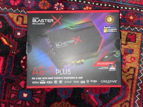 Sound Blaster AE-5 Plus, Komponentit, Tietokoneet ja lisälaitteet, Kuopio, Tori.fi Sound Blaster AE-5 Plus, Komponentit, Tietokoneet ja lisälaitteet, Kuopio, Tori.fi