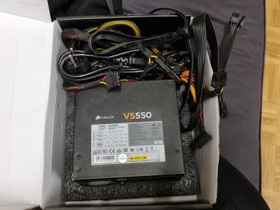 Corsair VS550 virtaähde, Komponentit, Tietokoneet ja lisälaitteet, Pieksämäki, Tori.fi Corsair VS550 virtaähde, Komponentit, Tietokoneet ja lisälaitteet, Pieksämäki, Tori.fi