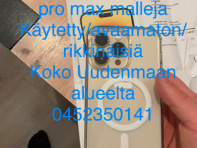 Ost iPhone 11-14 pro max 0452350141, Puhelimet, Puhelimet ja tarvikkeet, Vantaa, Tori.fi Ost iPhone 11-14 pro max 0452350141, Puhelimet, Puhelimet ja tarvikkeet, Vantaa, Tori.fi